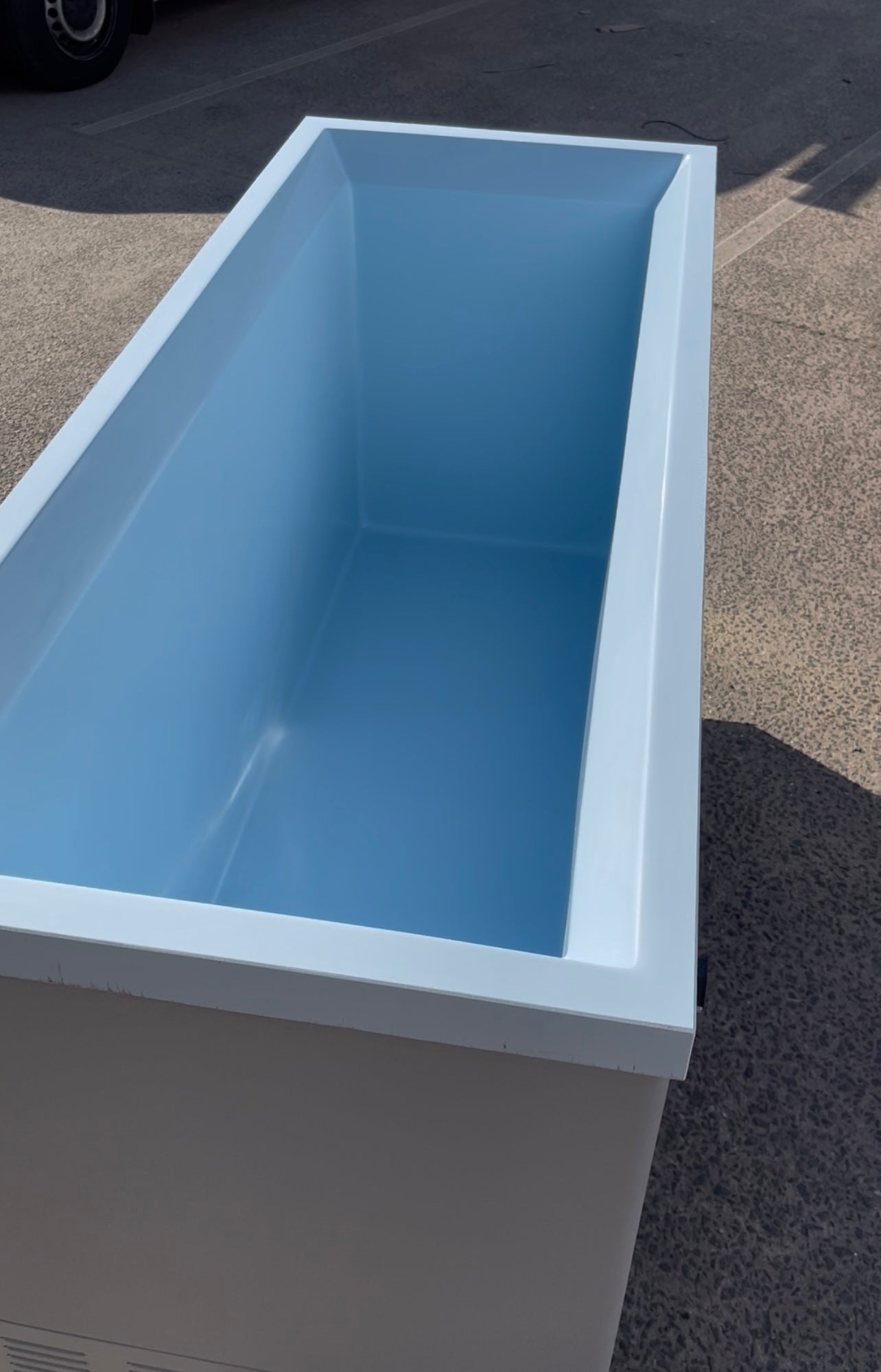 Chest freezer ice bath fibreglass inserts.